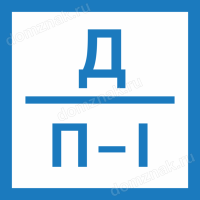Табличка класс пожароопасности