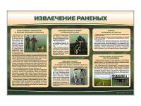 Стенд "Извлечение раненых"