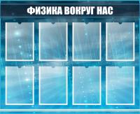 Стенд Физика вокруг нас на 8 А4