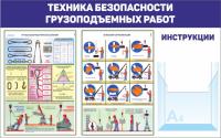 Стенд по технике безопасности 80х50 см