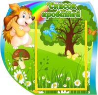 Список кроватей Ежик