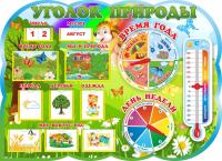 Фигурный Уголок природы Ежик