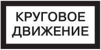Знак Круговое движение