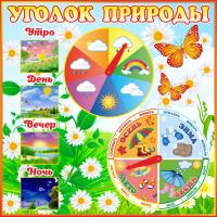 Уголок природы Время суток