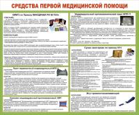 Стенд "Средства первой медицинской помощи"
