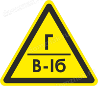 Знак пожарная категория