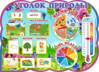 Фигурный Уголок природы Фиалка