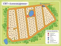 План участков СНТ