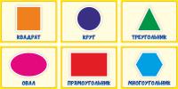 Табличка Геометрические фигуры