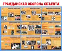 Стенд "Гражданская оборона объекта"
